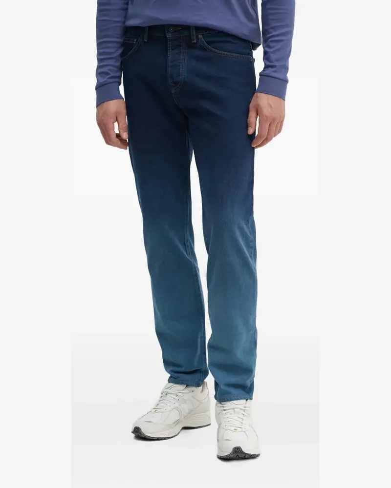 HUGO BOSS Jeans mit geradem Bein - Blau Blau