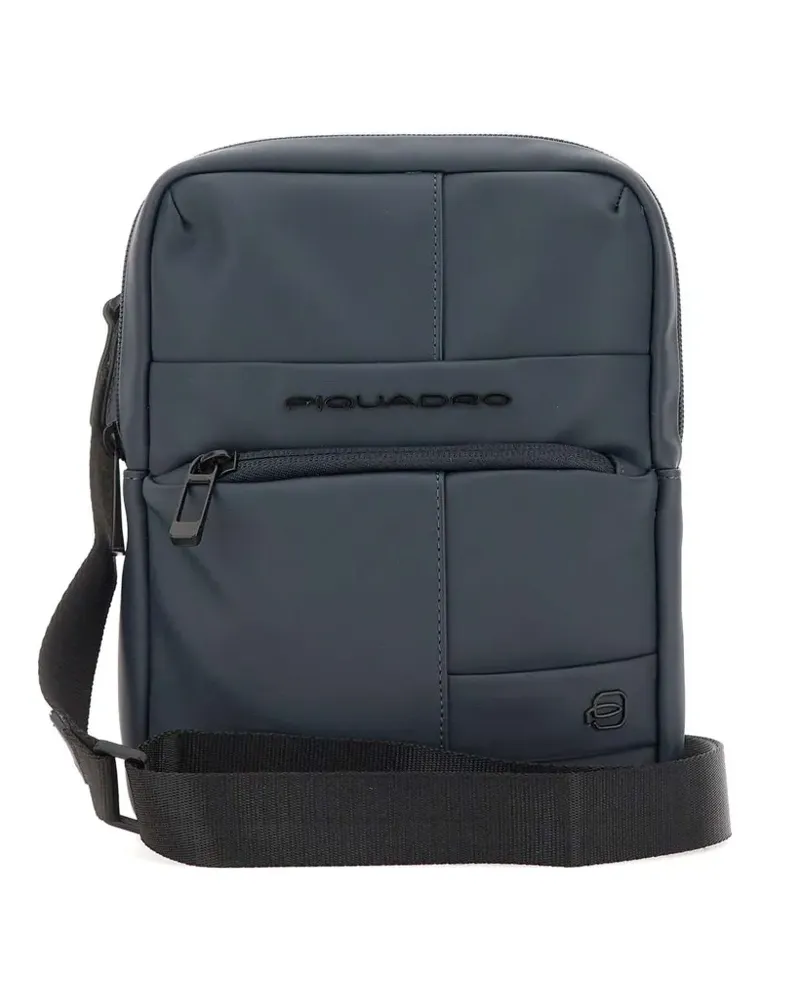 Piquadro Wasserabweisende Umhängetasche - Blau Blau