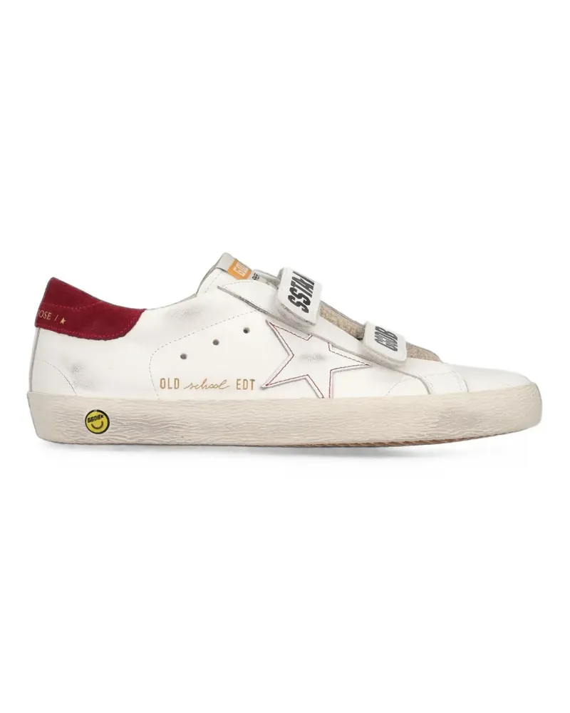 Golden Goose Old School Sneakers mit Stern-Patch - Weiß Weiß
