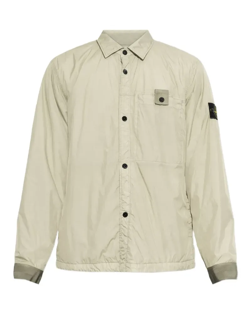 Stone Island wind-resistant padded coach jacket - Nude Nude