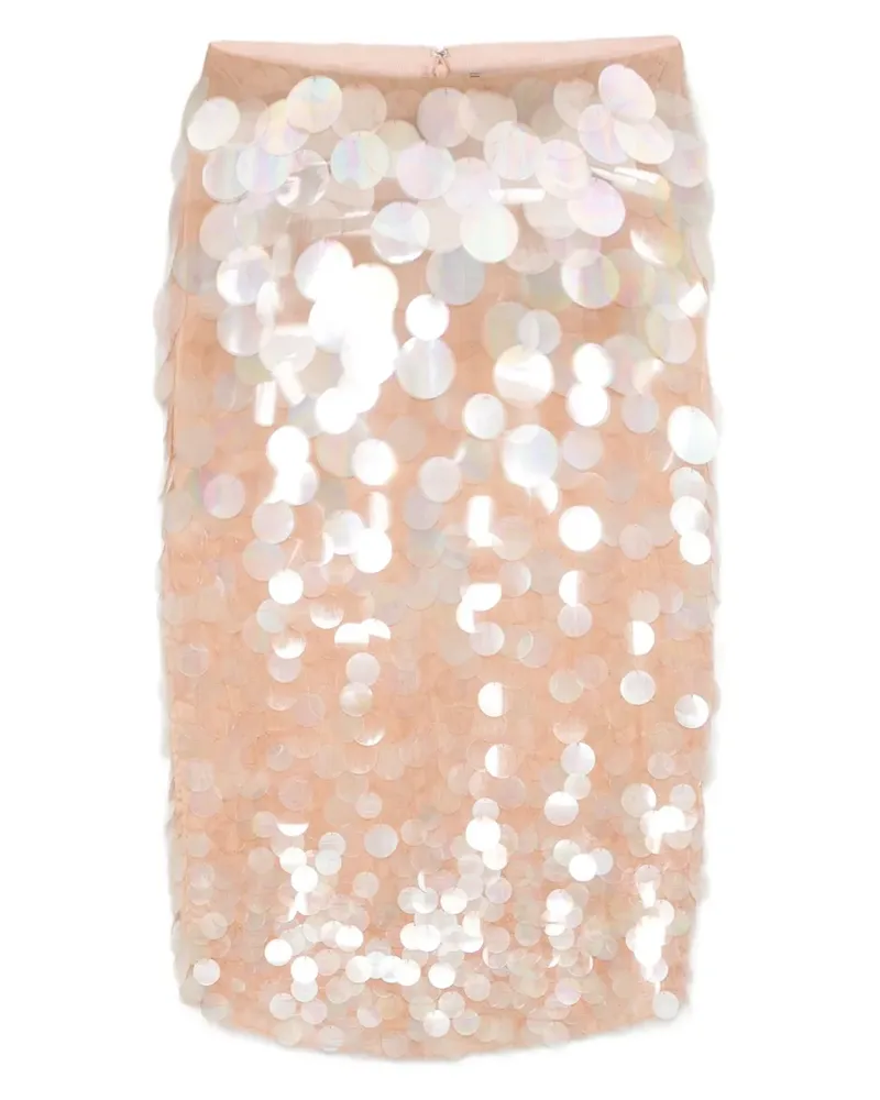 Retrofête Riley Rock mit hohem Bund - Nude Nude