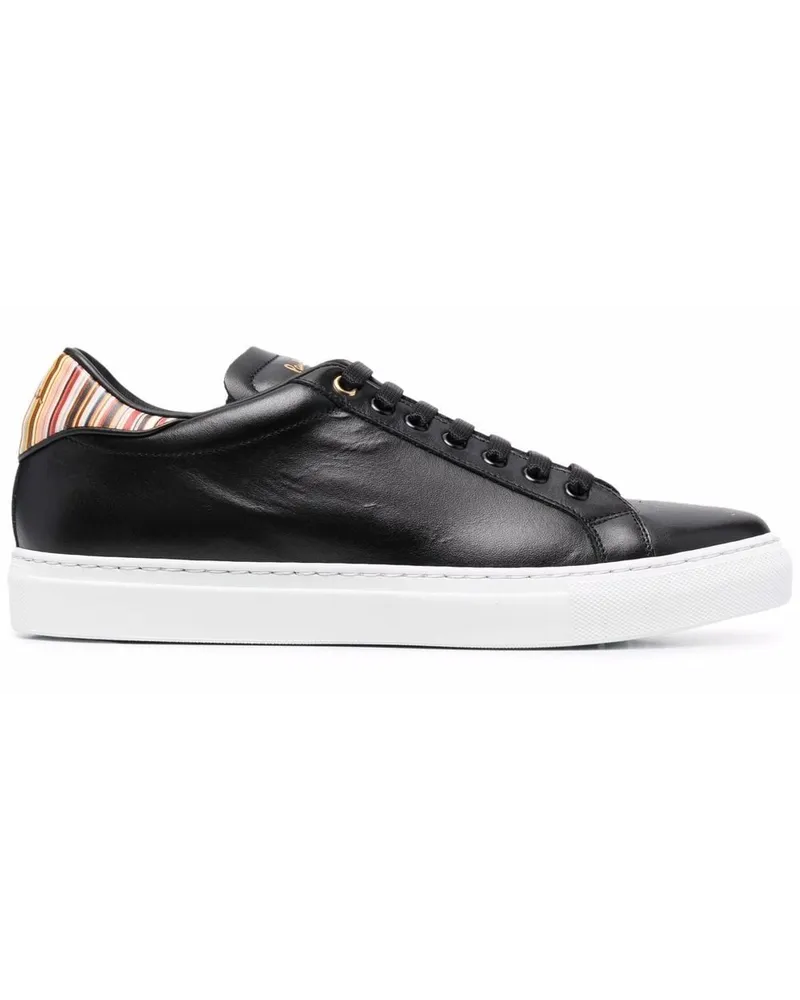 Paul Smith Sneakers mit Streifen Schwarz