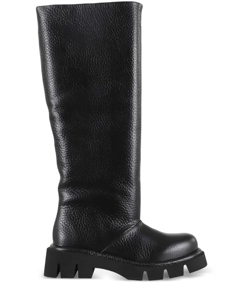 Paloma Barceló Stiefel mit Profilsohle 40mm - Schwarz Schwarz