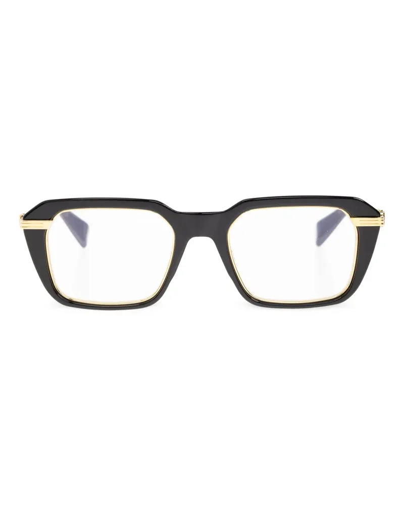 Balmain Brille mit Logo-Gravur - Gold Gold