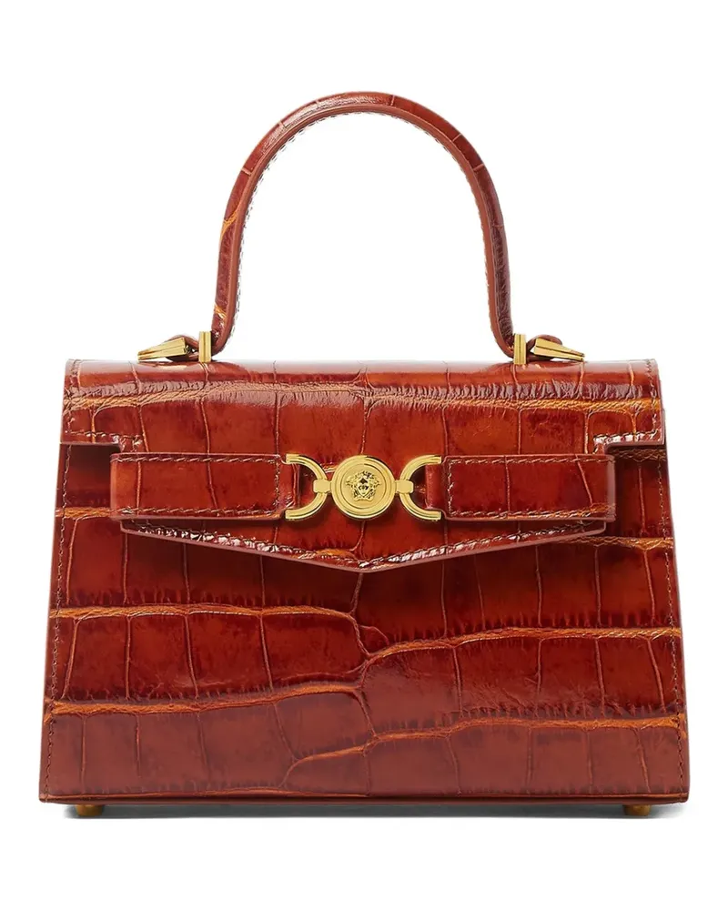 Versace Kleine Handtasche - Braun Braun