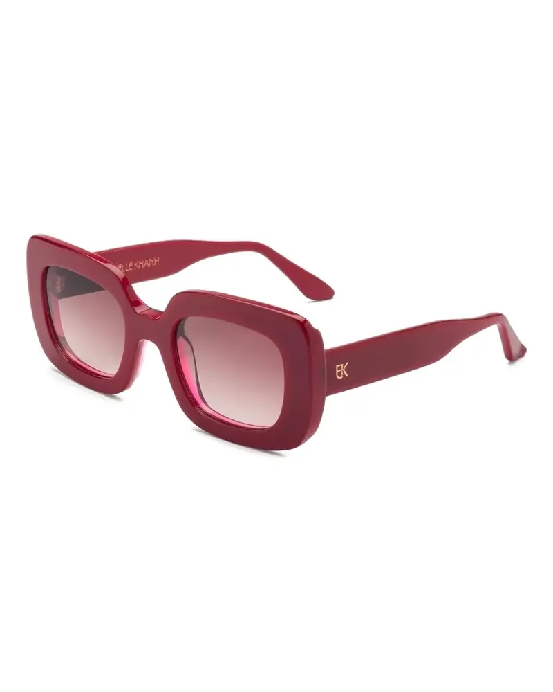Emmanuelle Khanh square frame pamelax sunglasses - Rot Rot