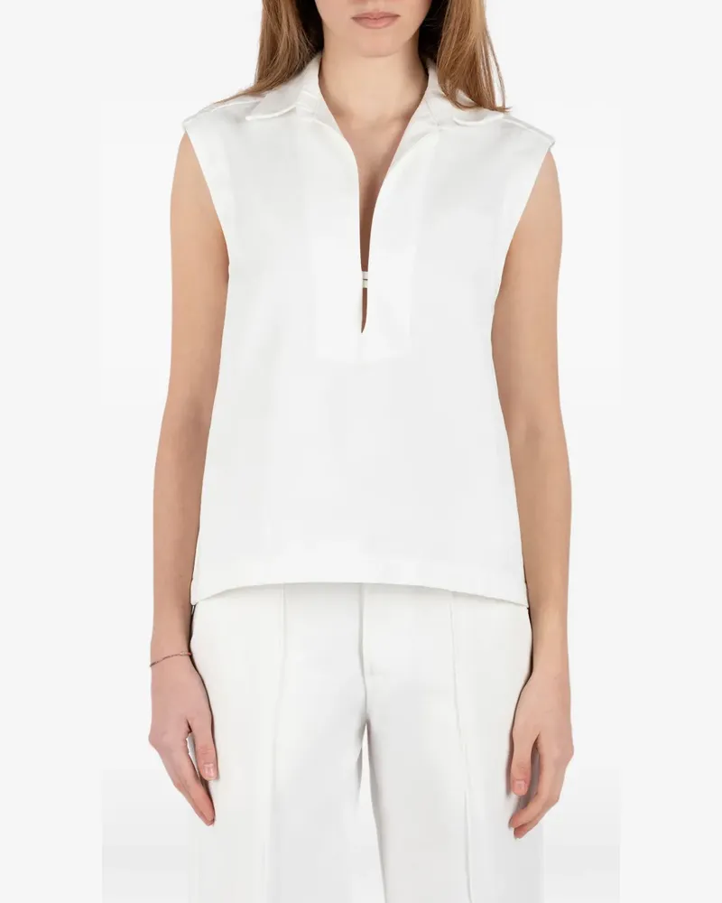 Société Anonyme sleeveless top - Weiß Weiß