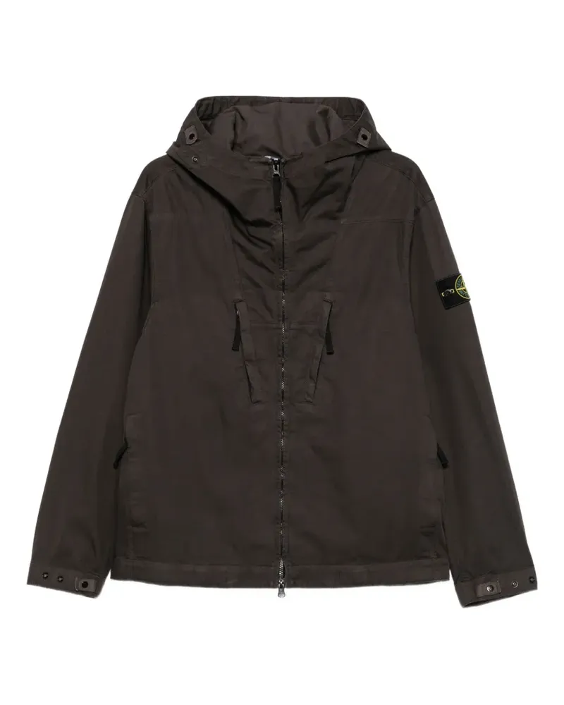 Stone Island Jacke mit Reißverschluss - Grau Grau