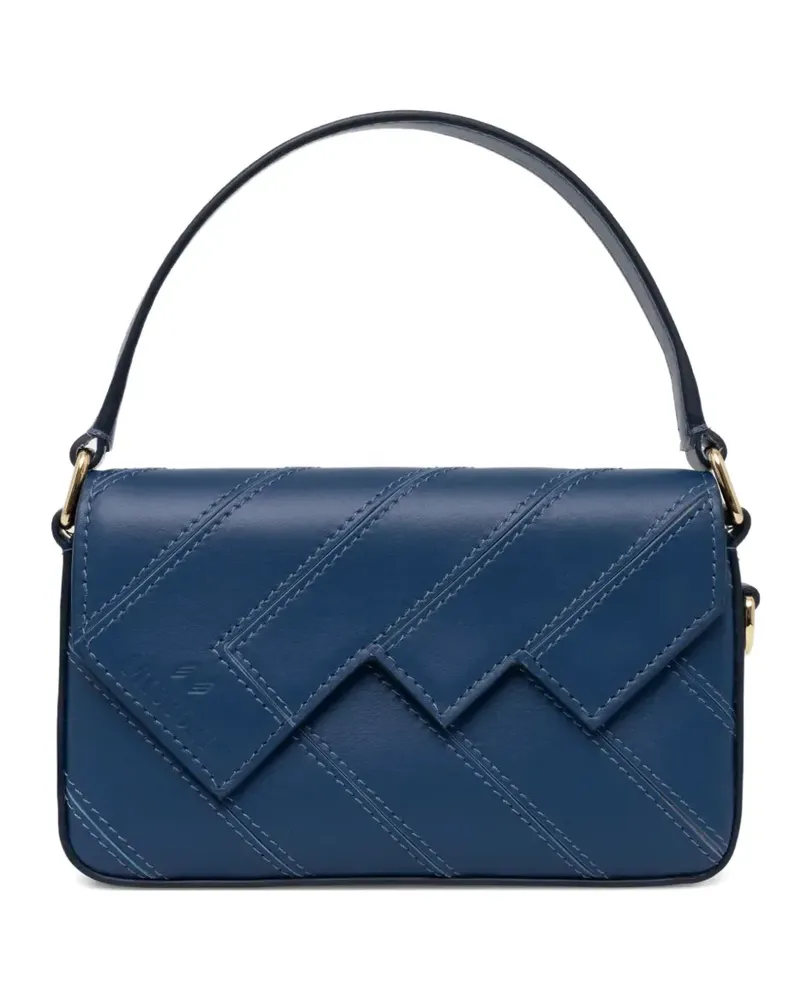 Missoni Schultertasche aus Leder - Blau Blau