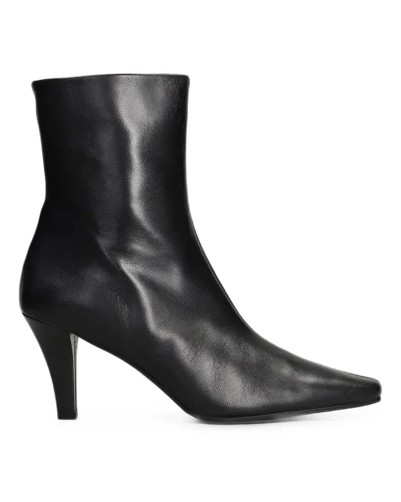 The Seller square-toe ankle boots - Schwarz Schwarz