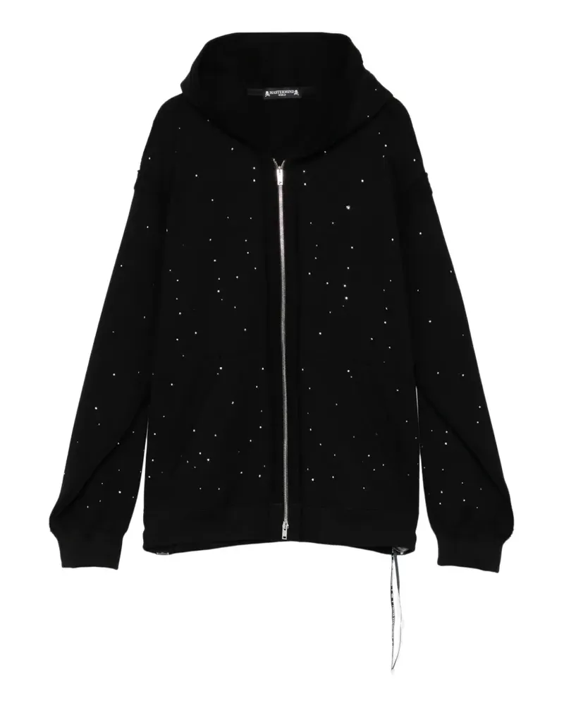 Mastermind World Hoodie mit Kristallen - Schwarz Schwarz