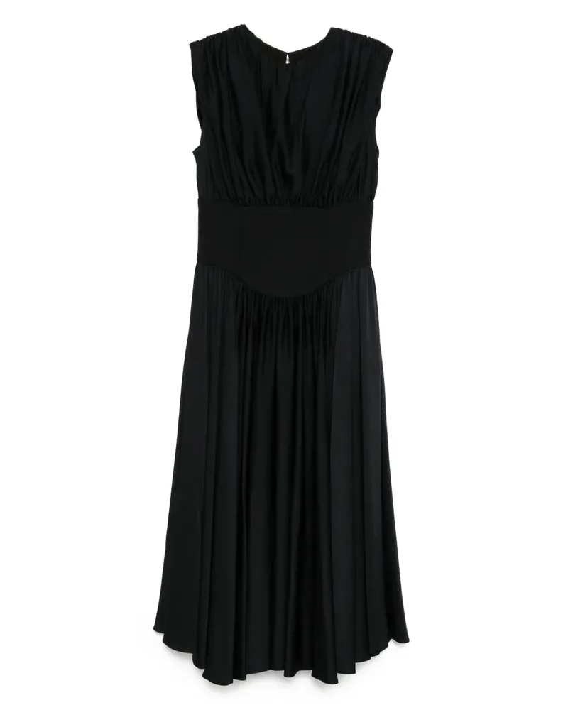 Amsale Corsage-Kleid aus Krepp - Schwarz Schwarz