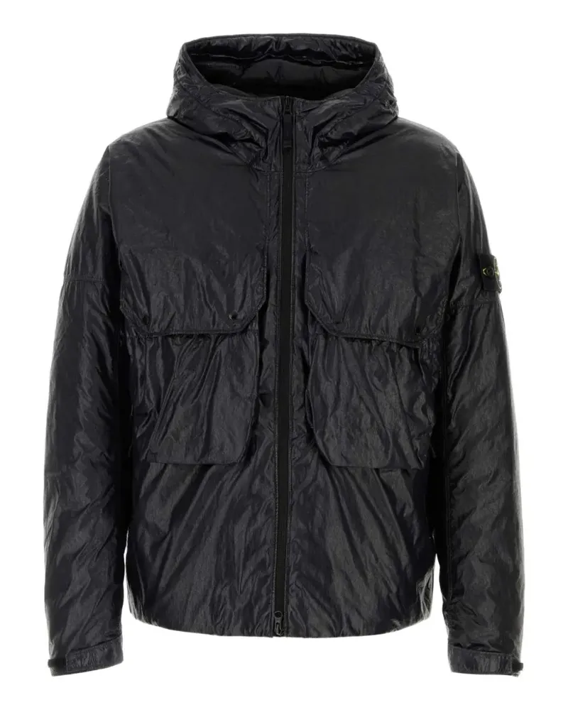 Stone Island 4100056 light nylon 3L-TC jacket - Schwarz Schwarz