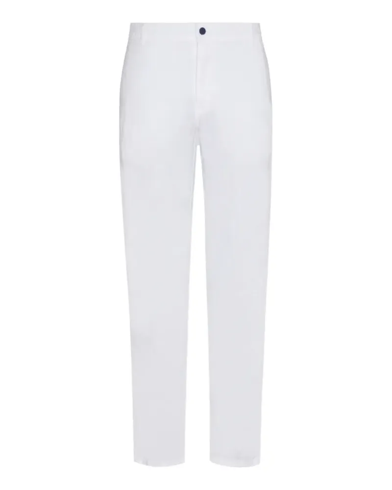 Vilebrequin Panache Leinenhose mit geradem Bein - Weiß Weiß