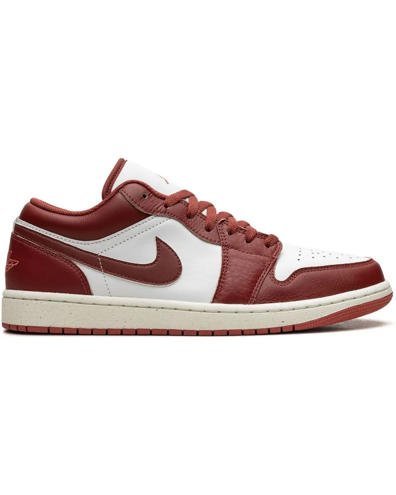 Jordan Air  1 Low SE Dune Red Sneakers - Weiß Weiß
