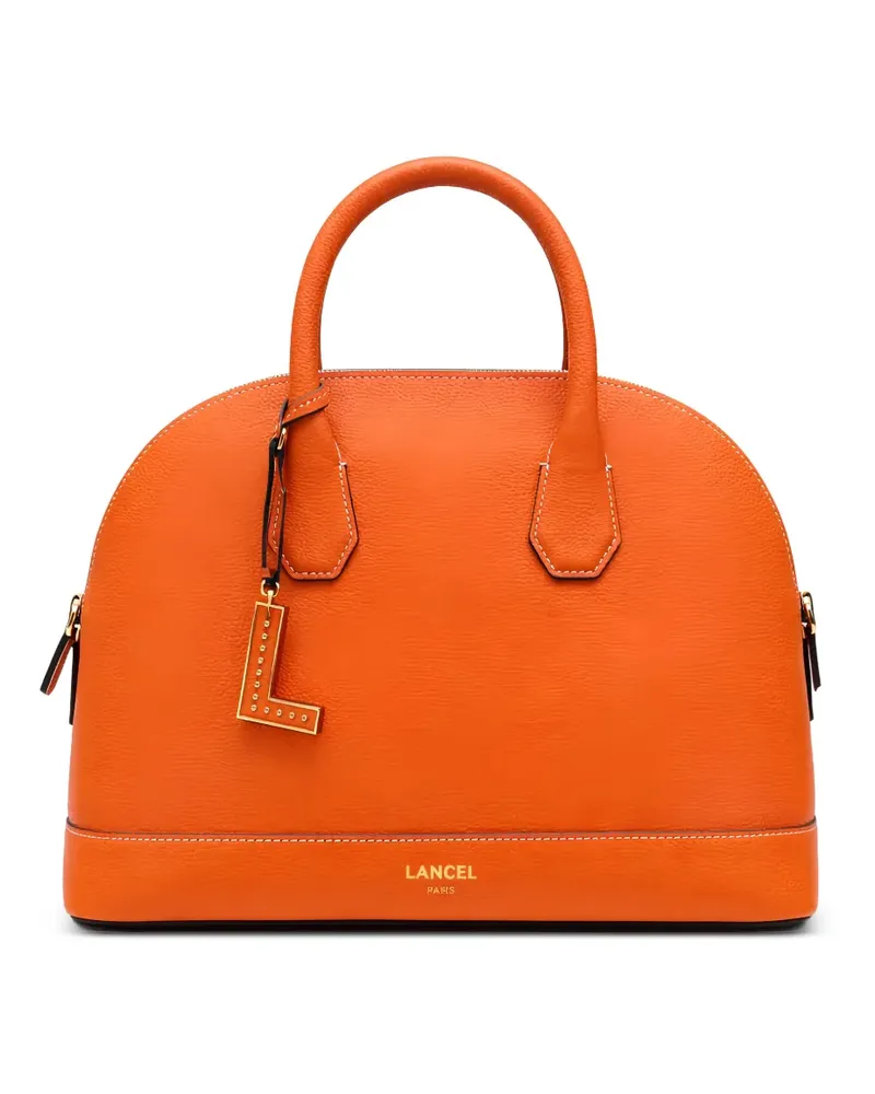 Lancel leather shoulder bag - Orange Orange