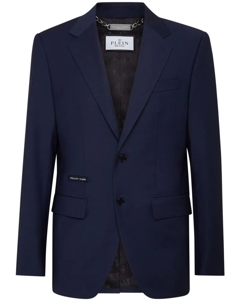Philipp Plein Klassisches Sakko - Blau Blau