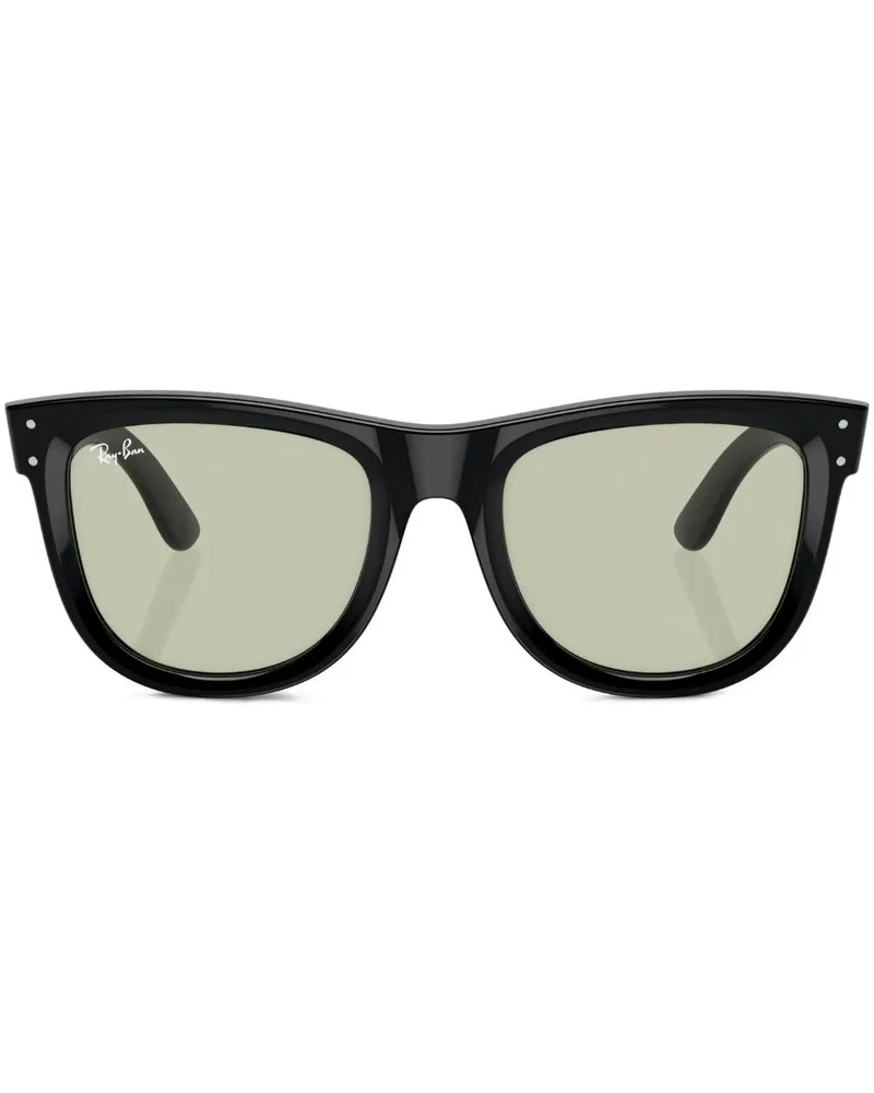 Ray Ban Eckige Wayfarer Reverse Sonnenbrille - Schwarz Schwarz