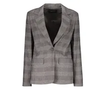 Sakko mit Prince of Wales-Karo - Grau