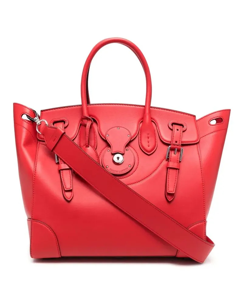 Ralph Lauren Handtasche mit Schnallenverschluss - Rot Rot