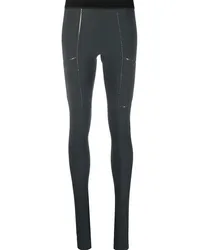 COPERNI Leggings mit Mesh-Einsätzen Grau