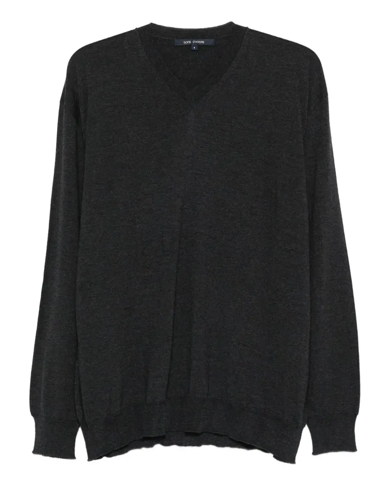 Sofie D'Hoore Pullover mit V-Ausschnitt - Grau Grau
