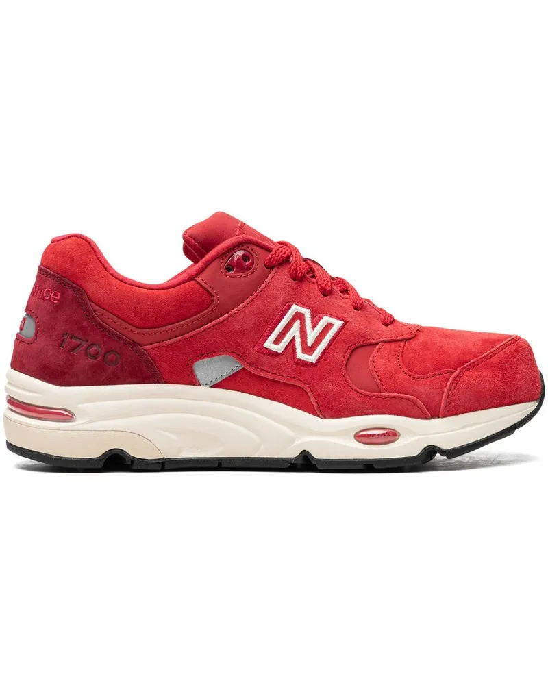 New Balance 1700 Kith Toronto Rococco Red Sneakers - Rot Rot