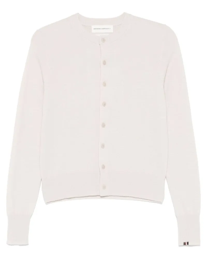 extreme cashmere Little 2 Cardigan - Weiß Weiß