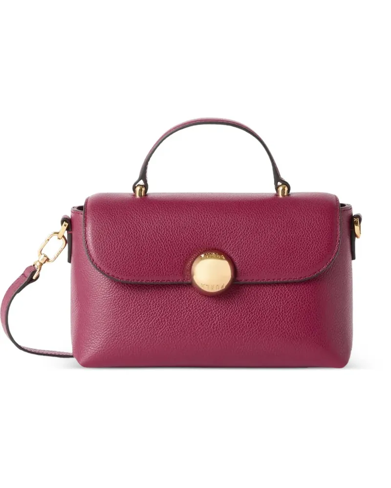 Furla small Moonlight leather cross body bag - Rosa Rosa
