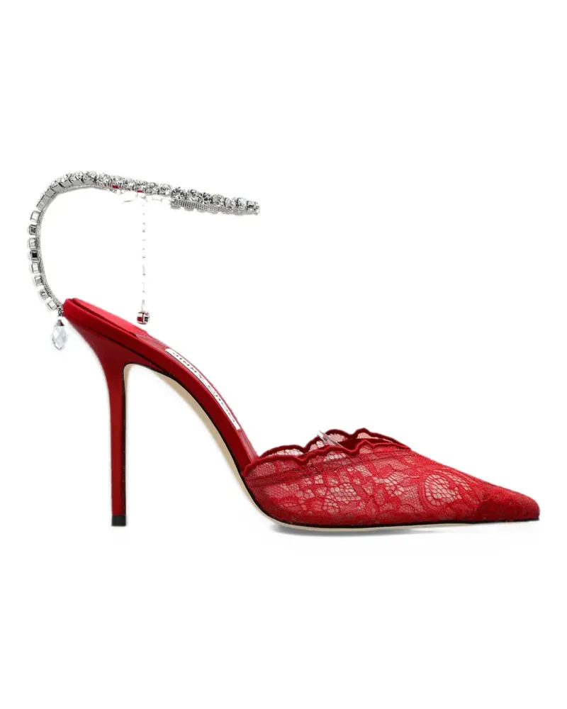 Jimmy Choo Saeda Pumps mit Spitze - Rot Rot