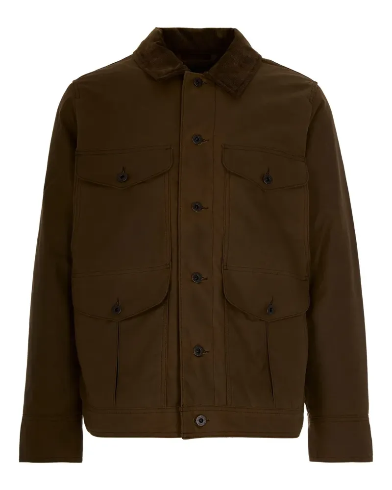 Filson Jacke mit Cordkragen - Braun Braun