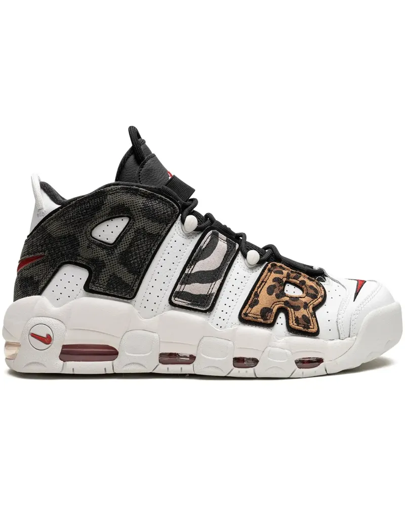 Nike Air More Uptempo Animal Instinct Sneakers - Weiß Weiß