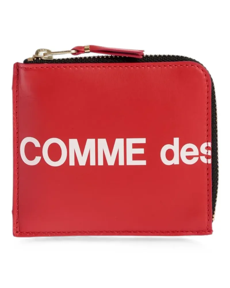 Comme des Garçons Huge Portemonnaie mit Logo - Rot Rot