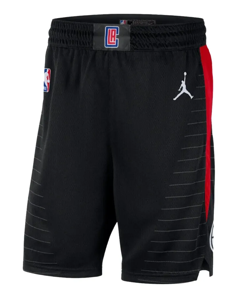 Jordan Swingman LA Clippers Shorts - Schwarz Schwarz