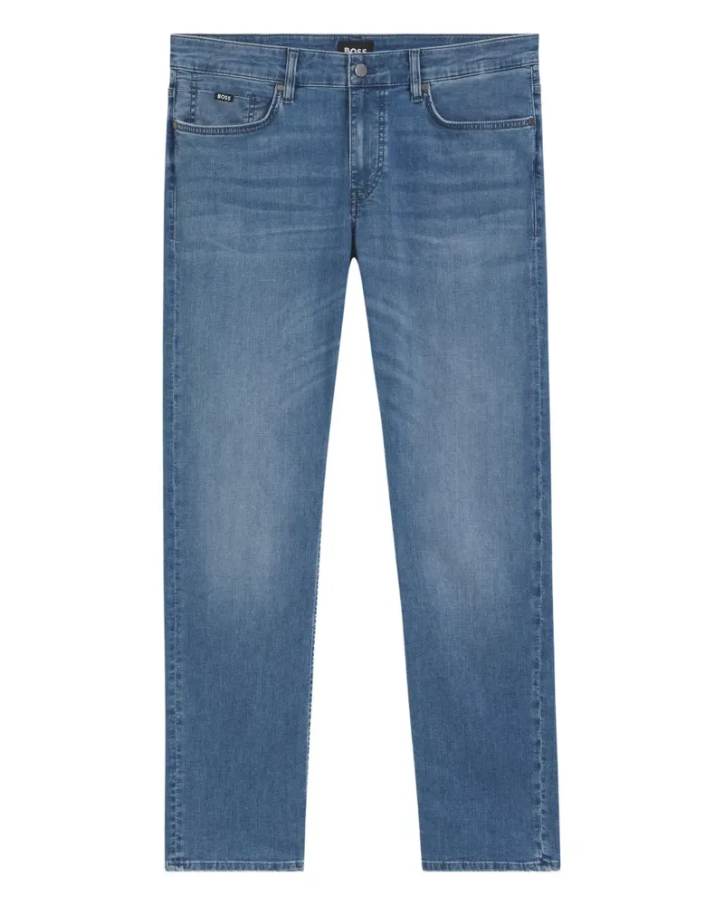HUGO BOSS Jeans mit Logo-Applikation - Blau Blau