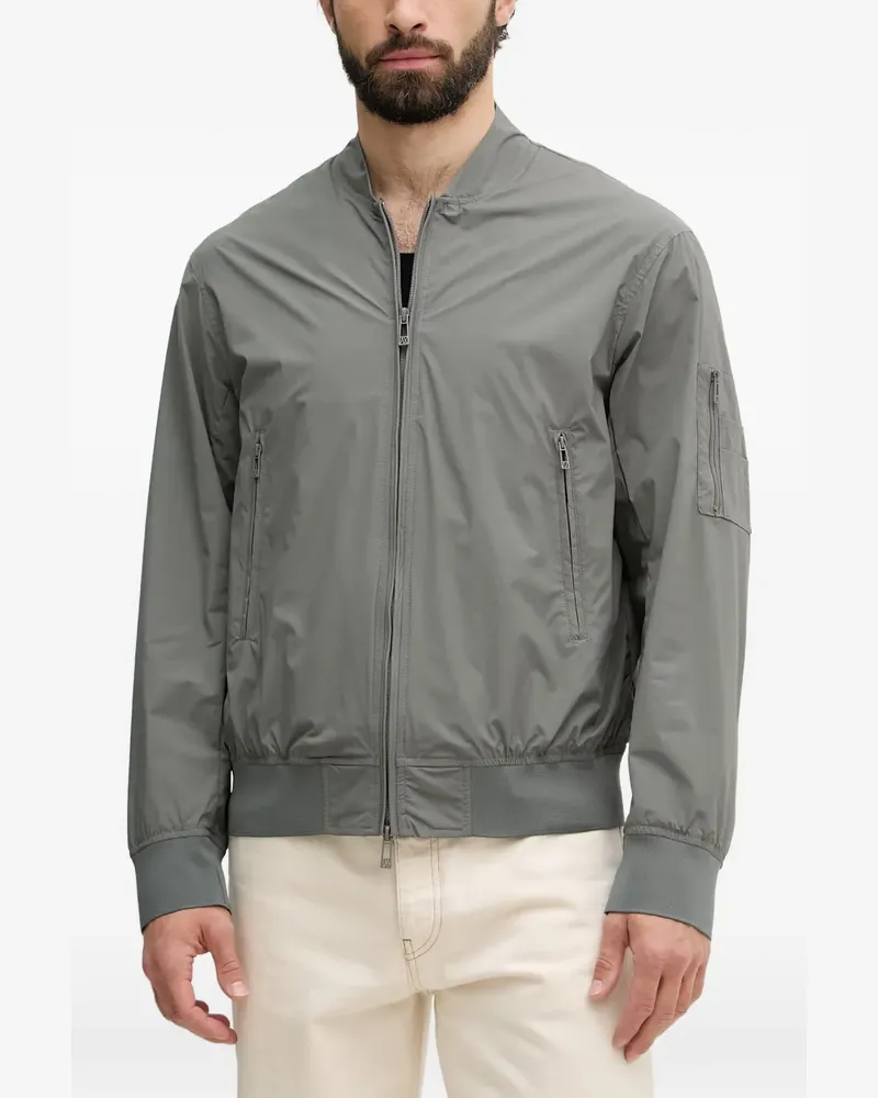 Armani Exchange zip-up bomber jacket - Grau Grau