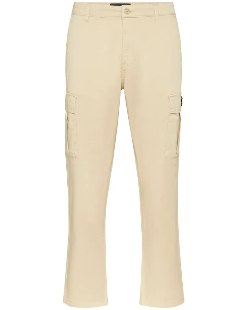 Philipp Plein Klassische Cargohose - Nude Nude
