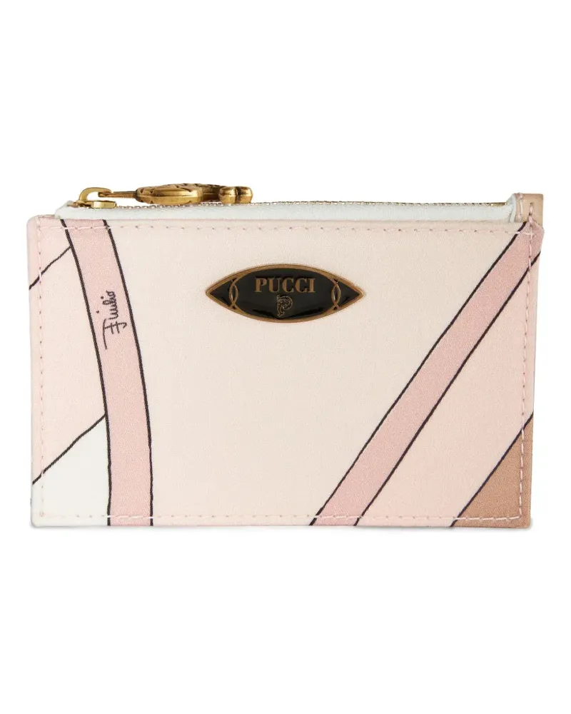 Emilio Pucci Kartenetui mit Iride-Print - Nude Nude