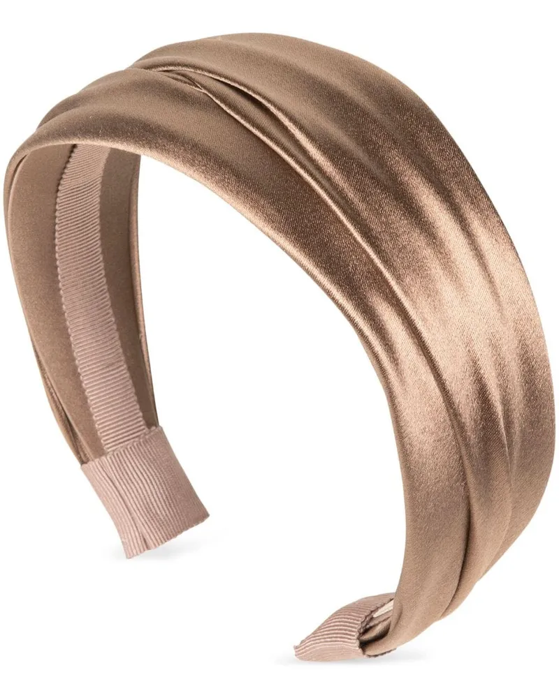 Jennifer Behr Natasha Haarreif mit Satin-Finish - Braun Braun