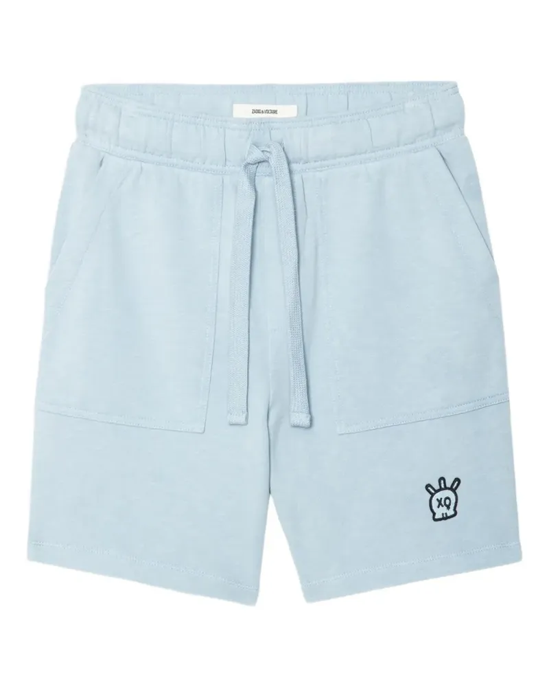 Zadig & Voltaire Pablo Slub Shorts - Blau Blau