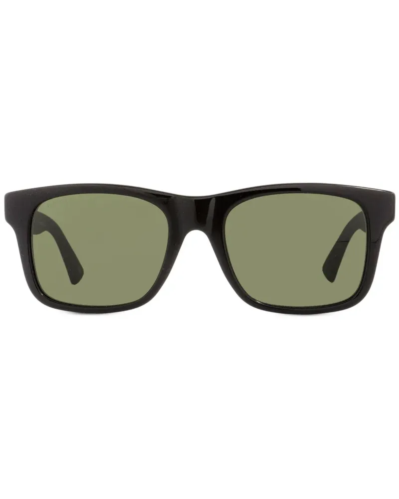 Gucci square-frame sunglasses - Schwarz Schwarz