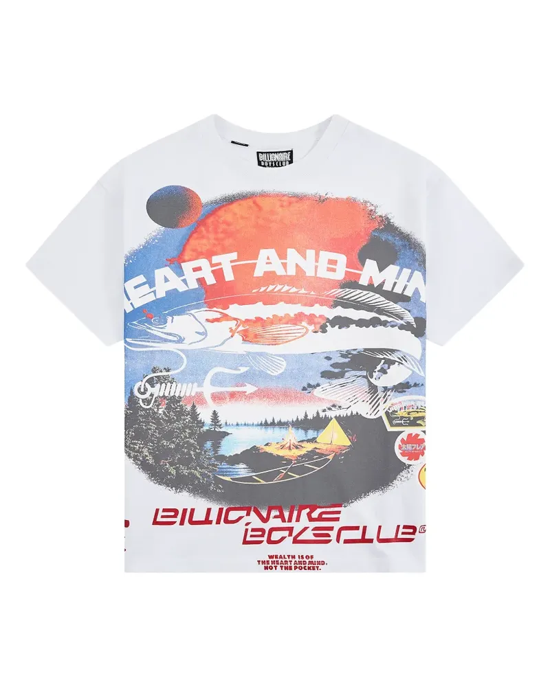 Billionaire Boys Club graphic-print T-shirt - Weiß Weiß