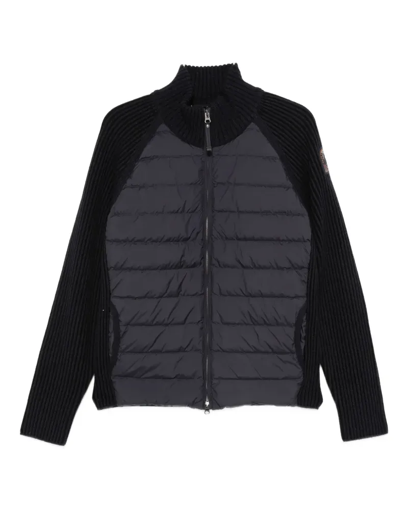 Parajumpers ribbed panelled jacket - Blau Blau