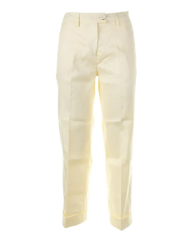 Re-HasH straight-leg chinos - Gelb Gelb