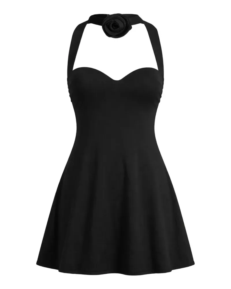 La Reveche Ayra mini dress - Schwarz Schwarz