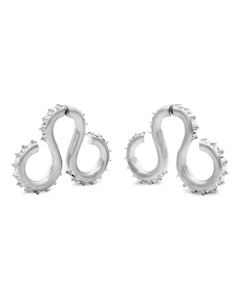 Hugo Kreit Klassische Ohrringe - Silber Silber