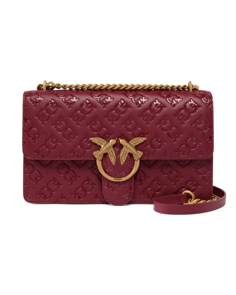 Pinko Love Birds Schultertasche - Rosa Rosa