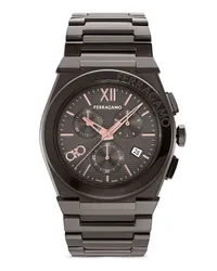 Ferragamo Vega Chronograph 42mm Schwarz