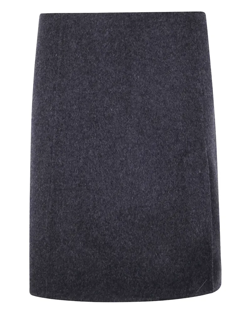 P.A.R.O.S.H. P.A.R.O H. wool A-line skirt - Grau Grau
