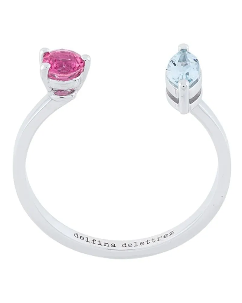 Delfina Delettrez 18kt 'DOTS' Goldring - Metallic Metallic